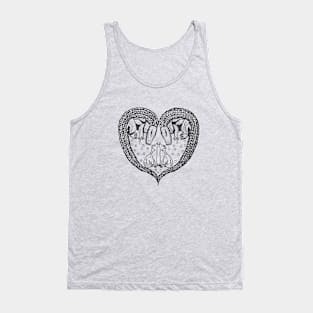 Tough heart Tank Top